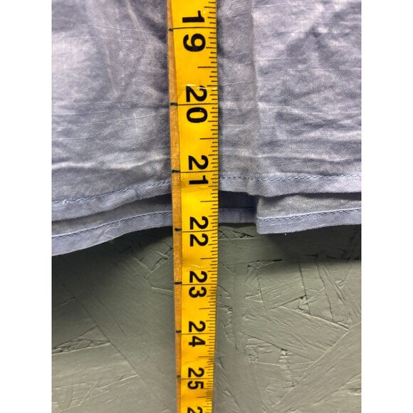 J Crew Women’s Blouse Small White Blue Embroidery Keyhole Front Closure Classic - Picture 7 of 8